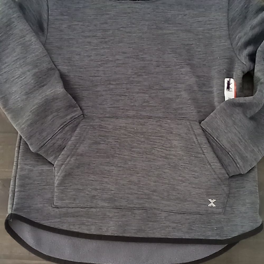 Excursion pullover size 10-12 medium colored charcoal - Picture 2 of 5